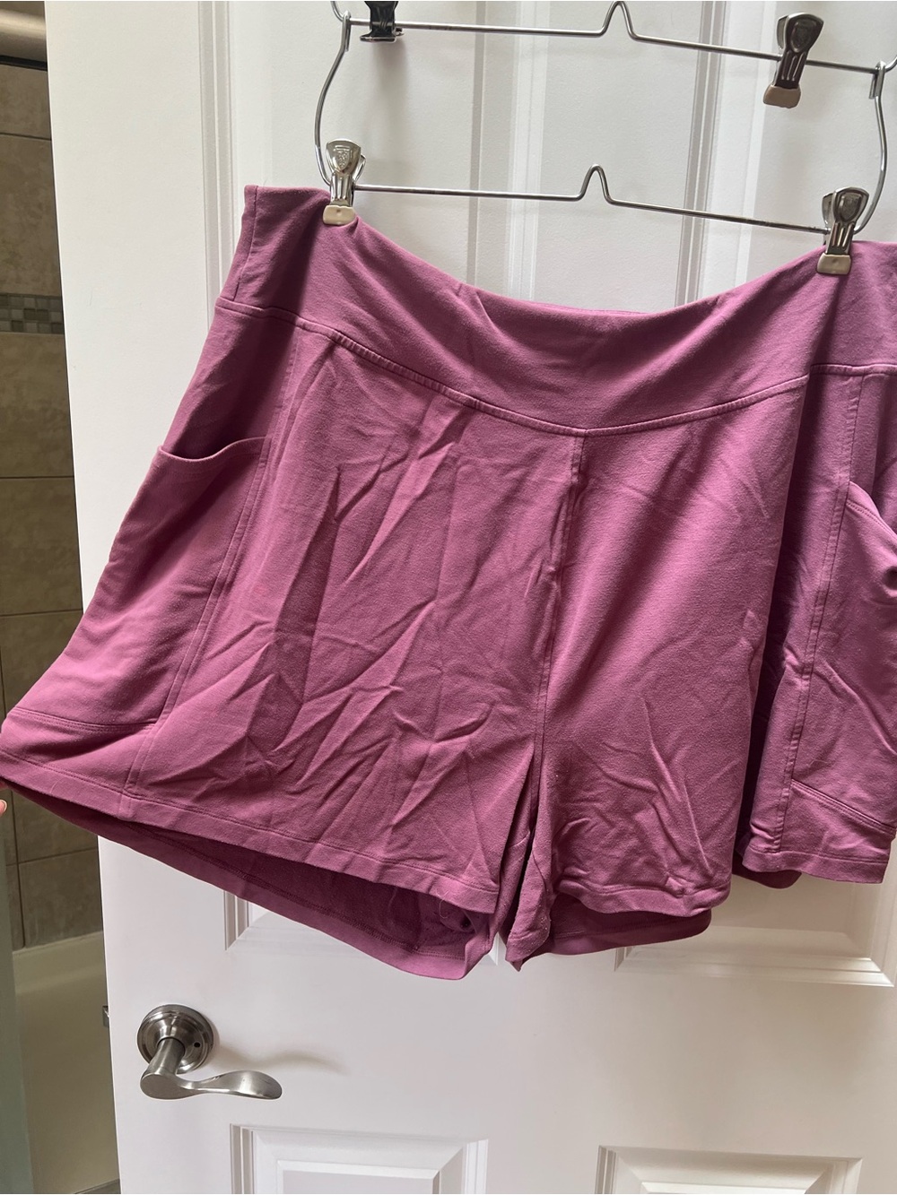 Old Navy Live-In French Terry Shorts | XXL | Mauve Pink | Super Soft